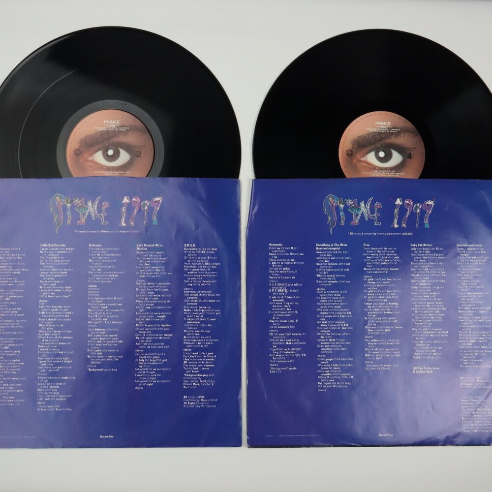 Prince 1999 Vinyl Double LP 1982 - Warner Bros - Original Sleeves - Picture 3 of 4